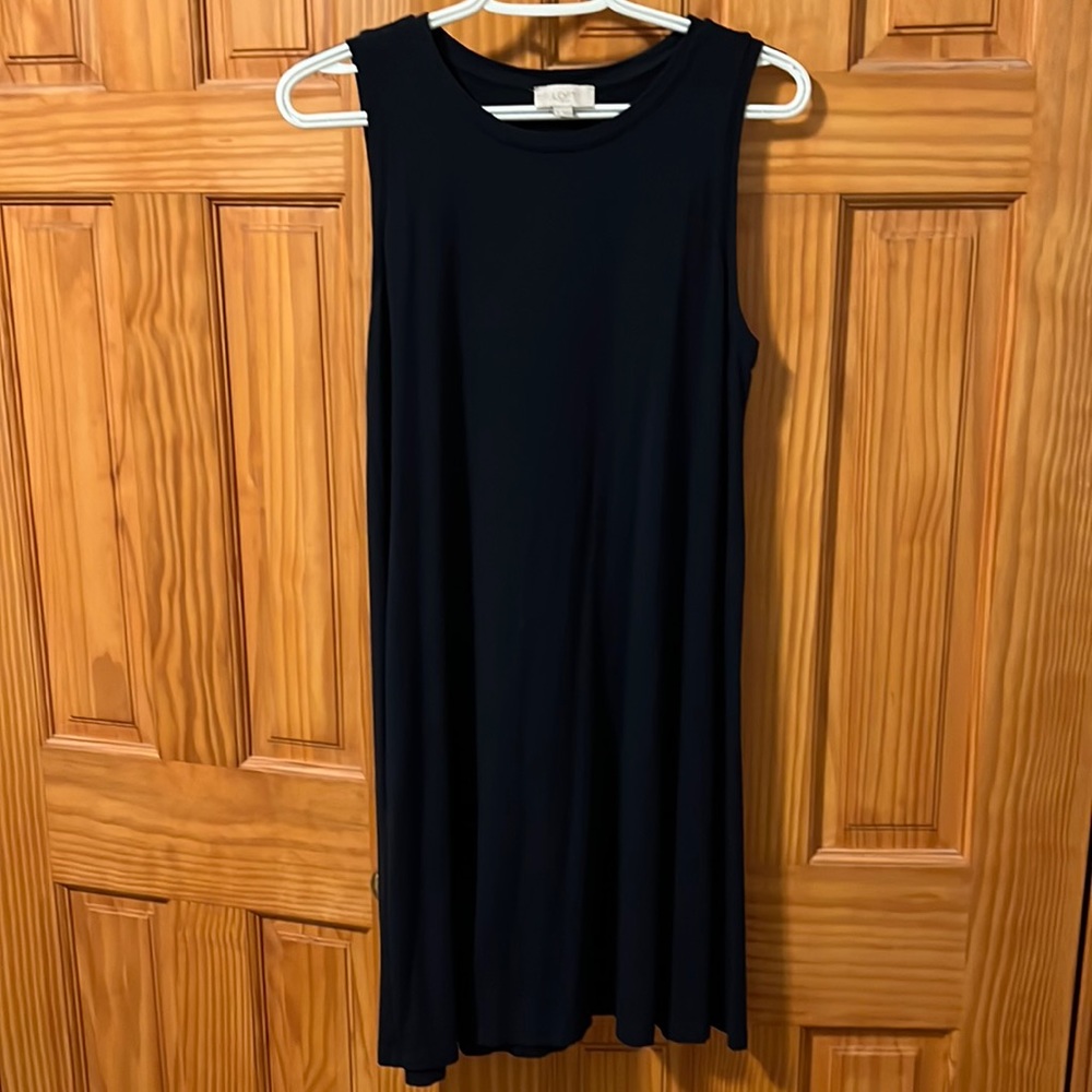 Loft Casual Blue Dress Medium